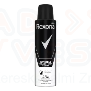 REXONA férfi deo 150 ml Invisible Black&White
