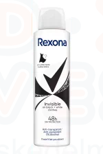 REXONA deo 150 ml Invisible on Black+White clothes Kép