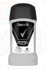 REXONA férfi stift 50 ml Invisible Black&White Kép