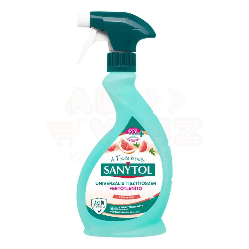 Sanytol Fertőtlenítő Univerzális Tisztító Spray Grapefruit 500 ml Kép