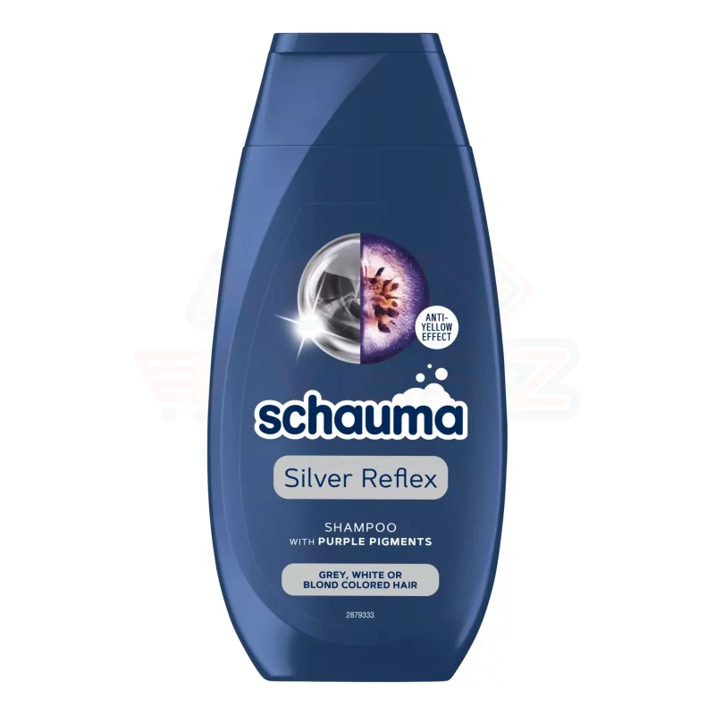 Schauma sampon 250 ml Hamvas csillogás (sárga hatás ellen, szőkített és ősz hajra) Kép