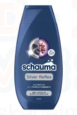 Schauma sampon 250 ml Hamvas csillogás (sárga hatás ellen, szőkített és ősz hajra) Kép