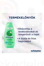 Schauma sampon 400 ml 7 gyógynövény (lelapulás ellen, zsíros hajra) Kép