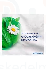 Schauma sampon 400 ml 7 gyógynövény (lelapulás ellen, zsíros hajra) Kép