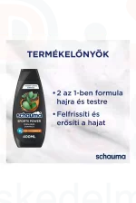 Schauma sampon 400 ml For Men Sports Power Kép