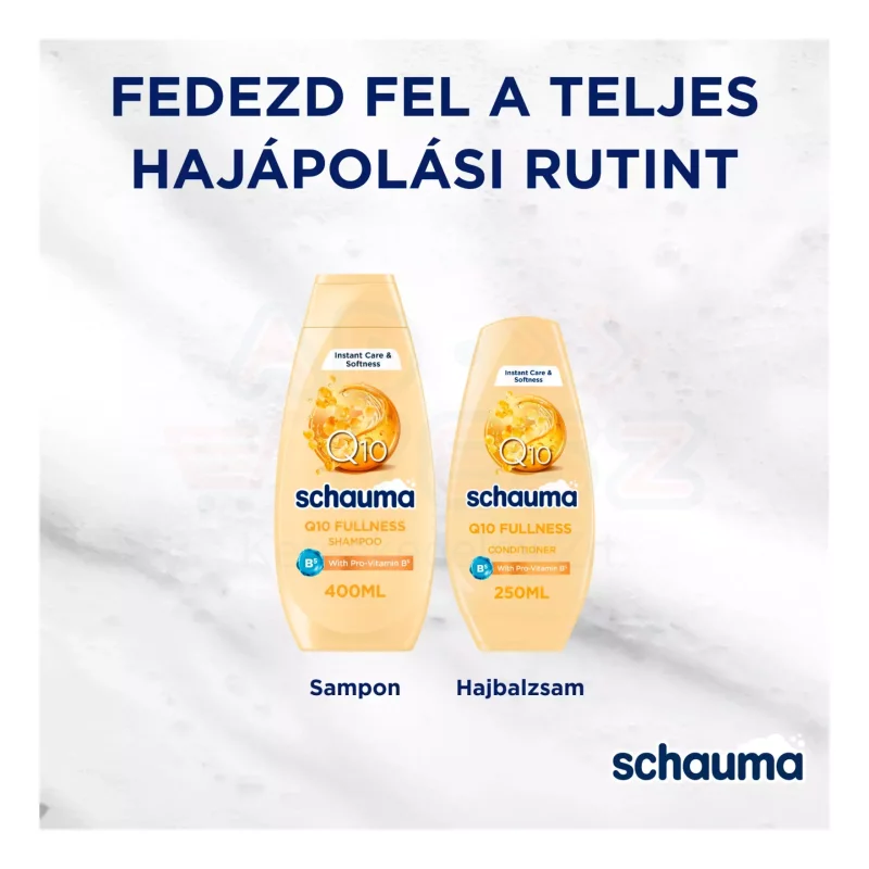 Schauma sampon 400 ml Q10 Fullness Kép