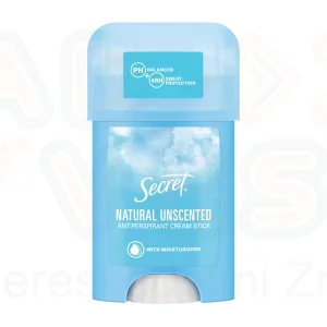 Secret izzadásgátló krém stick 40 ml Natural