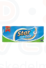 Star Trio toalettpapír 3 rétegű 10 tekercs Kép