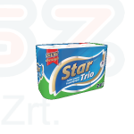 Star Trio toalettpapír 3 rétegű 24 tekercs Kép
