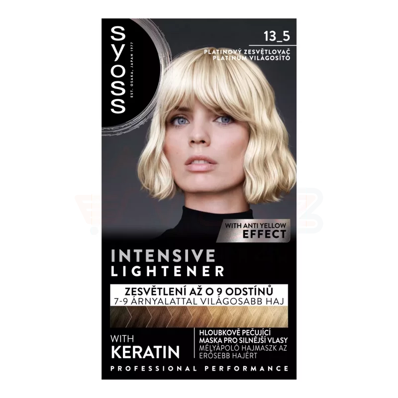 Syoss Color tartós hajfesték 13-5 platinum világosító Kép