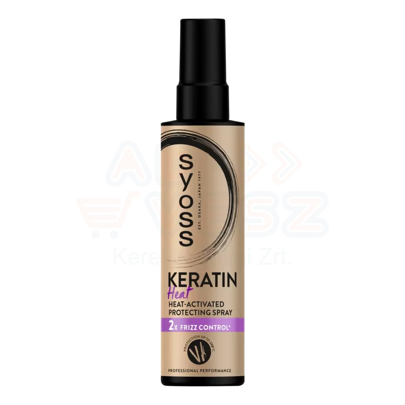 Syoss hajformázó spray 200 ml hővédő Keratin Kép