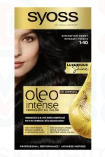 Syoss Color Oleo intenzív olaj hajfesték 1-10 intenzív fekete Kép