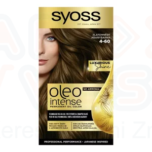Syoss Color Oleo intenzív olaj hajfesték 4-60 aranybarna
