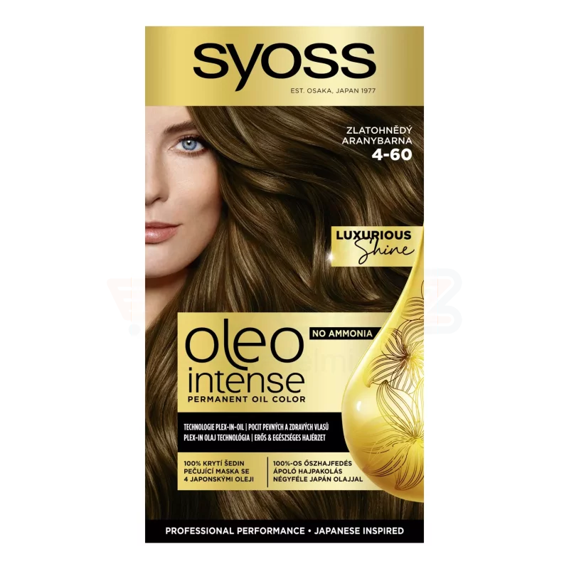 Syoss Color Oleo intenzív olaj hajfesték 4-60 aranybarna Kép