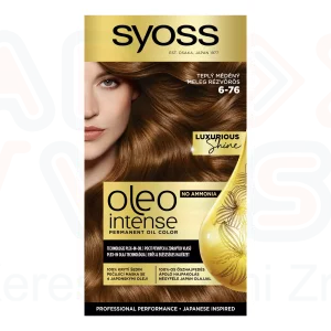 Syoss Color Oleo intenzív olaj hajfesték 6-76 meleg rézvörös