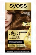 Syoss Color Oleo intenzív olaj hajfesték 6-76 meleg rézvörös Kép