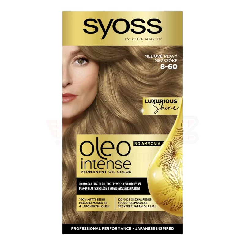 Syoss Color Oleo intenzív olaj hajfesték  8-60 mézszőke Kép