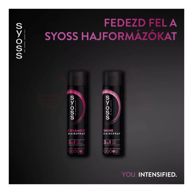 Syoss hajlakk 300 ml  Ceramide Komplex Kép