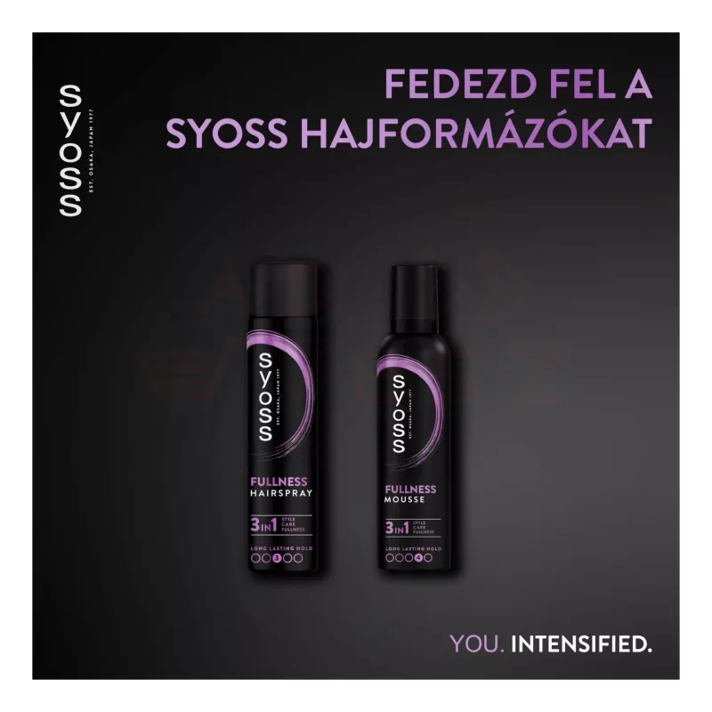 Syoss hajlakk 300 ml  Fullness Kép