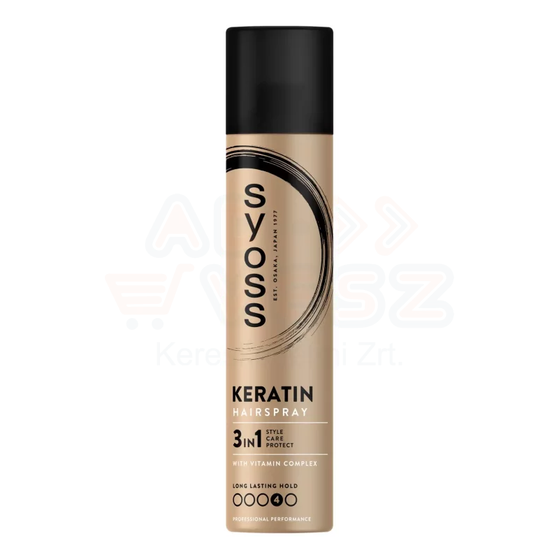Syoss hajlakk 300 ml  Keratin Style Perfection Kép