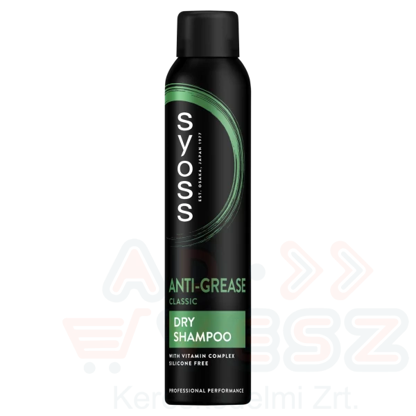 Syoss száraz sampon 200 ml Zsírosodás ellen Kép