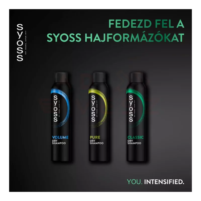 Syoss száraz sampon 200 ml Zsírosodás ellen Kép