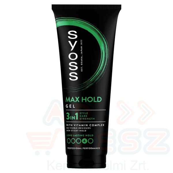 Syoss hajzselé 250 ml  Max hold - Maximális tartás Kép