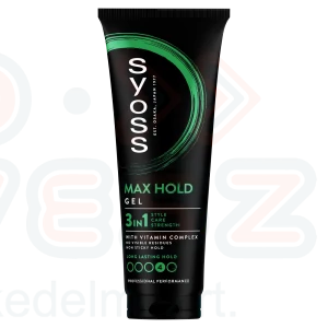 Syoss hajzselé 250 ml  Max hold - Maximális tartás