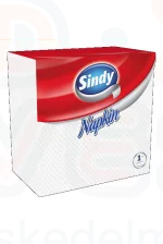 Sindy szalvéta 1 rétegű 45 db fehér 33x33cm Kép