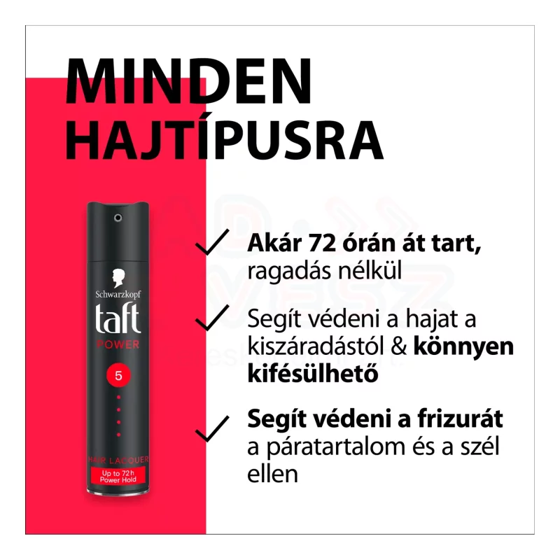 Taft hajlakk 250 ml Power 5 Kép
