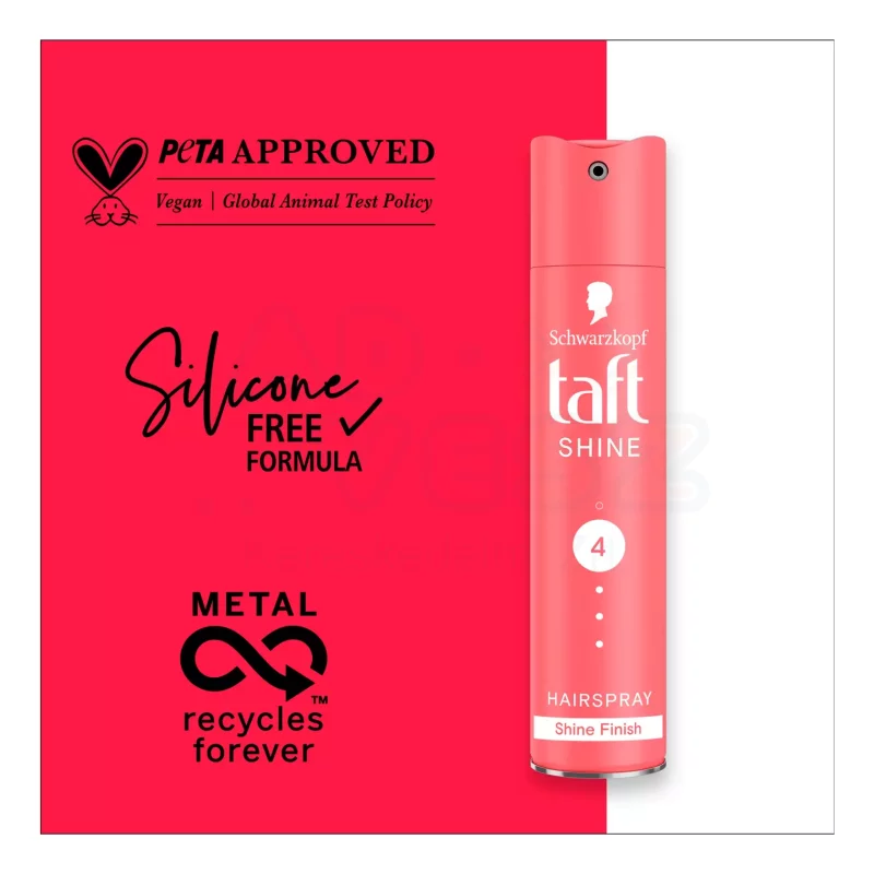 Taft hajlakk 250 ml Shine 4 Kép