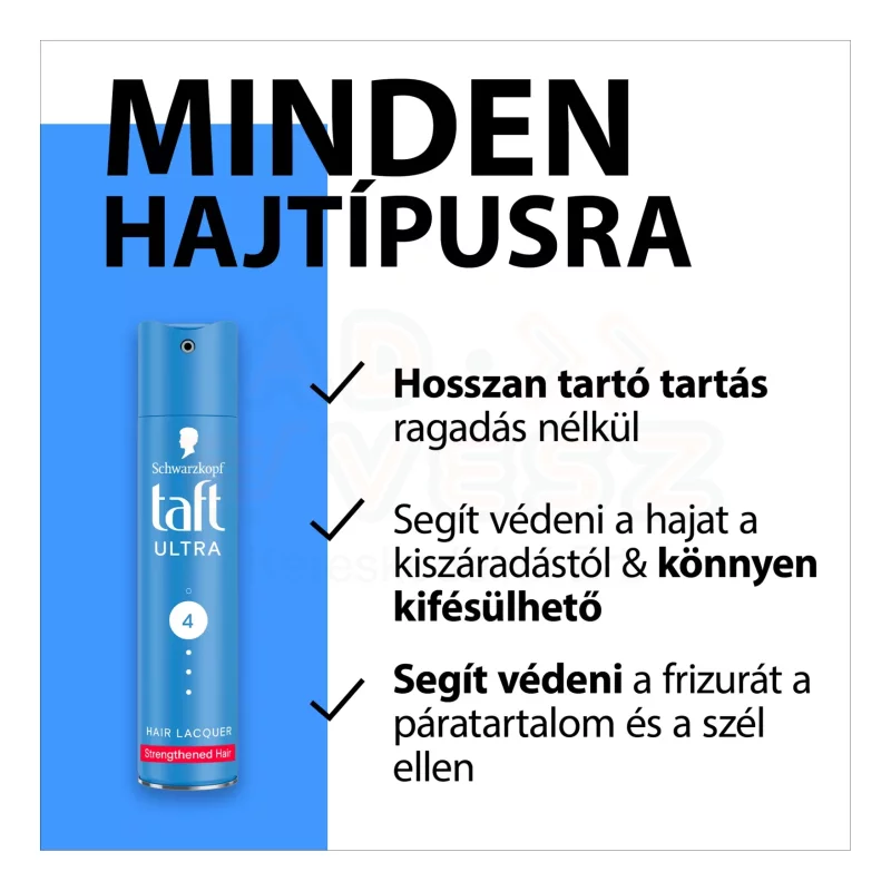 Taft hajlakk 250 ml Ultra erős 4 Kép