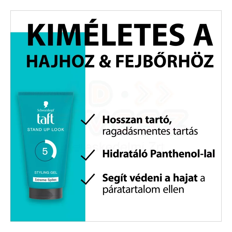 Taft Looks hajzselé 150 ml Hajmeresztő hatás Kép
