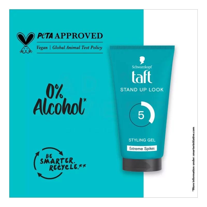 Taft Looks hajzselé 150 ml Hajmeresztő hatás Kép