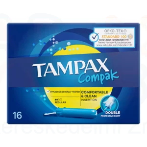 Tampax Compak Regular Duo 16