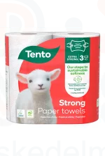 TENTO papírtörlő Strong 3 rétegű 2 tekercses Kép