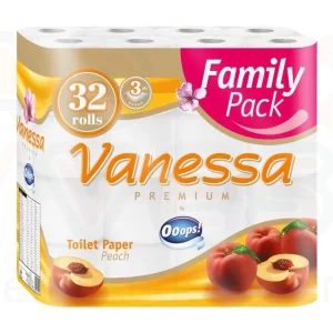 Ooops! Everyday (Vanessa) toalettpapír 3 rétegű 32 tekercs Barack