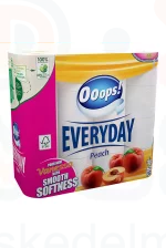 Ooops! Everyday (Vanessa) toalettpapír 3 rétegű 32 tekercs Barack Kép