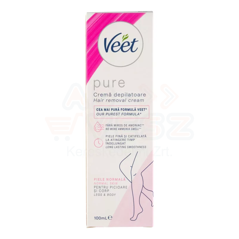 VEET Pure Szőrtelenítő krém - normál bőrre 100 ml Kép