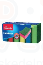 VILEDA Rainbow mosogatószivacs 6 db-os Kép
