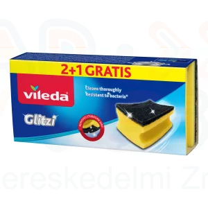VILEDA Glitzi Kristály súrolószivacs 2+1 db