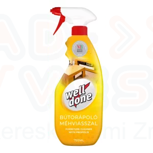 Well Done Bútorápoló méhviasszal 750 ml