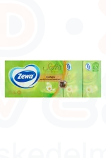 Zewa Softis papírzsebkendő 4 rétegű 10x9 db Aloe Balsam Kép