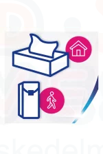 Zewa Softis papírzsebkendő 4 rétegű 10x9 db Aloe Balsam Kép