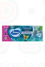 Zewa Deluxe papírzsebkendő 3 rétegű 10x10 db illatmentes limitált kiadású Kép