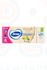 Zewa Deluxe papírzsebkendő 3 rétegű 10x10 db Spirit Of Tea Kép