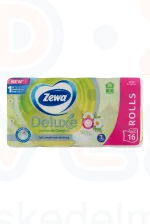 Zewa Deluxe toalettpapír 3 rétegű 16 tekercs Camomile Comfort Kép