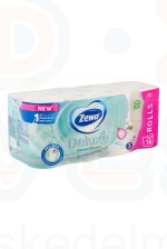 Zewa Deluxe toalettpapír 3 rétegű 16 tekercs Jasmine Blossom Kép
