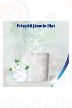 Zewa Deluxe toalettpapír 3 rétegű 16 tekercs Jasmine Blossom Kép
