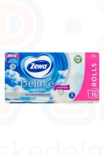 Zewa Deluxe toalettpapír 3 rétegű 16 tekercs Delicate Care Kép